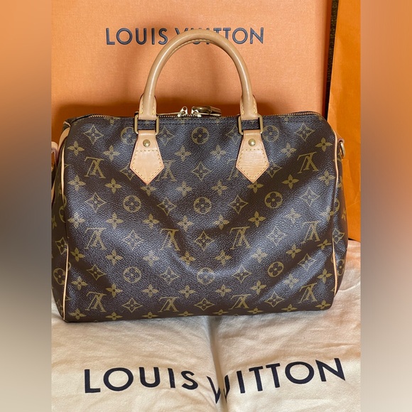 Authentic Louis Vuitton Speedy Bandoulière 30 Monogram - Picture 3 of 16